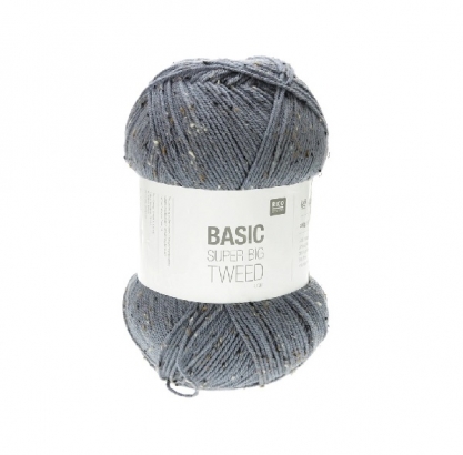 Yarn RICO Basic Super Big  Tweed - 003